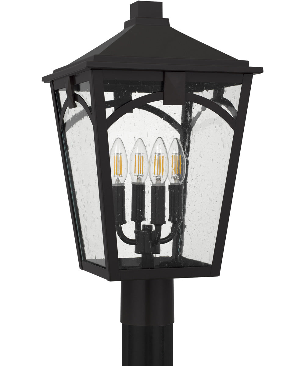 Jaxon 4-light Outdoor Post Light Western Bronze