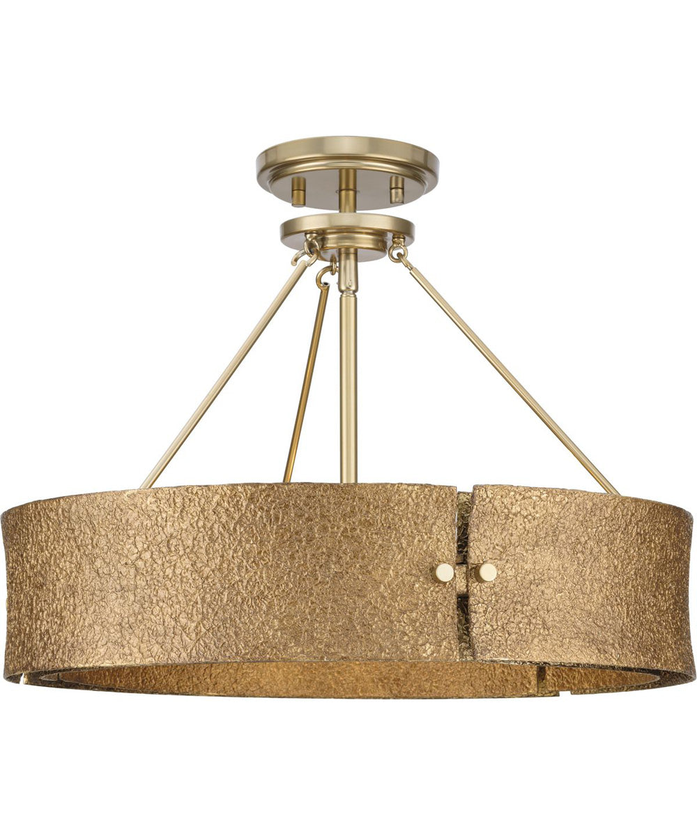 Lusail 4-Light Pendant Soft Gold