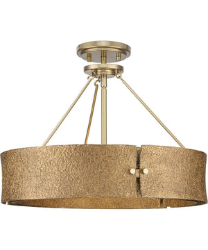 Lusail 4-Light Pendant Soft Gold