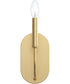 Reines 1-Light Wall Sconce Brushed Gold