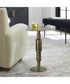 Descend Gold Accent Table
