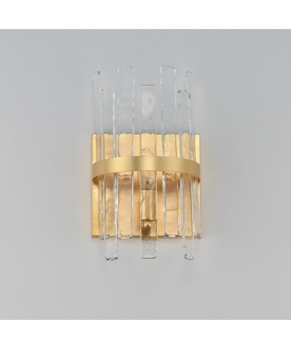 Warren 1-Light Wall Sconce Gold Leaf