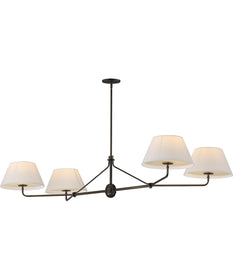 Dunbridge 4-Light Chandelier Antique Bronze