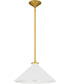 Bradbury 1-light Pendant Brushed Gold