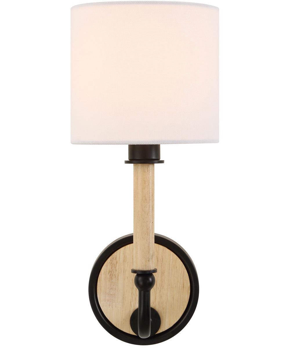 Franconia 1 Light Wooden Sconce