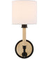 Franconia 1 Light Wooden Sconce
