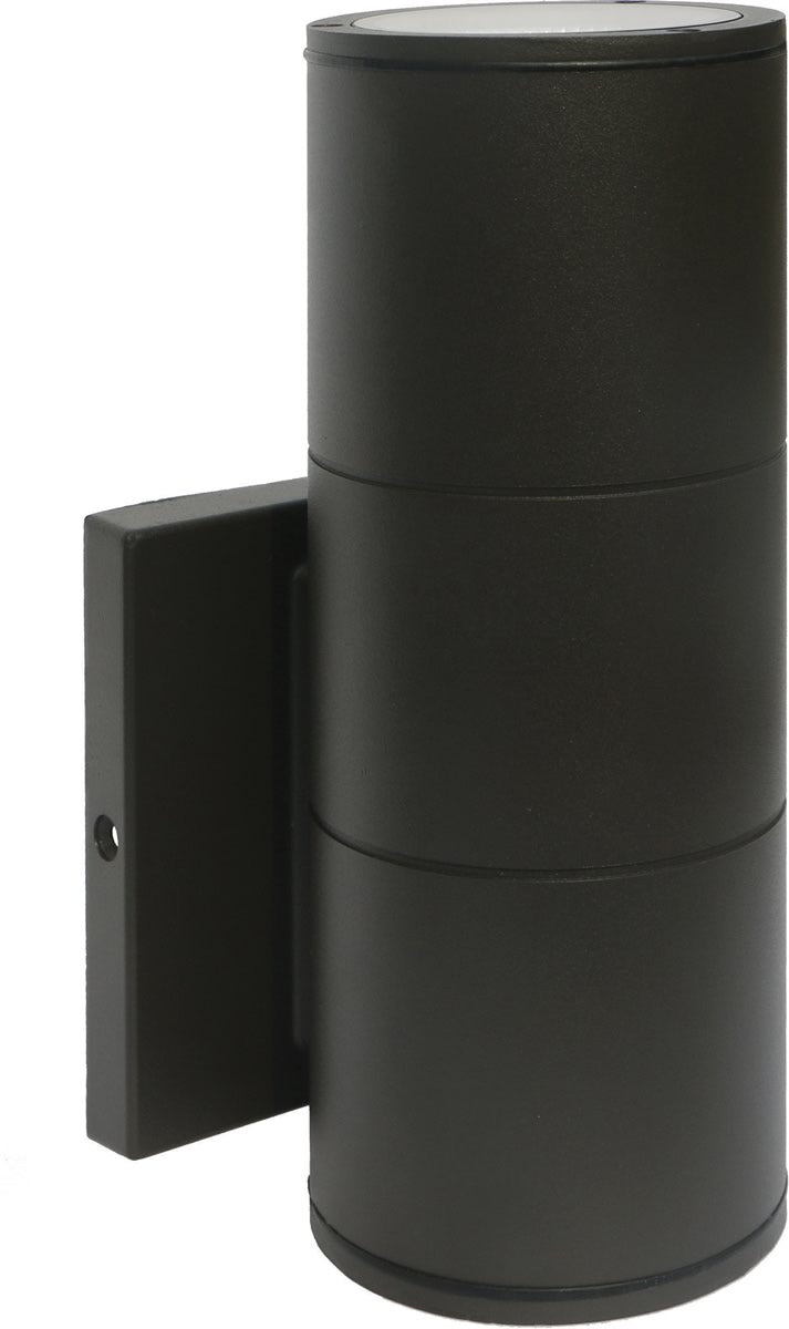 8"H 1-Light LED Outdoor Bronze