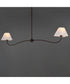 Saxon 2-Light Pendant Oil Rubbed Bronze