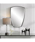 Crest Curved Iron Mirror