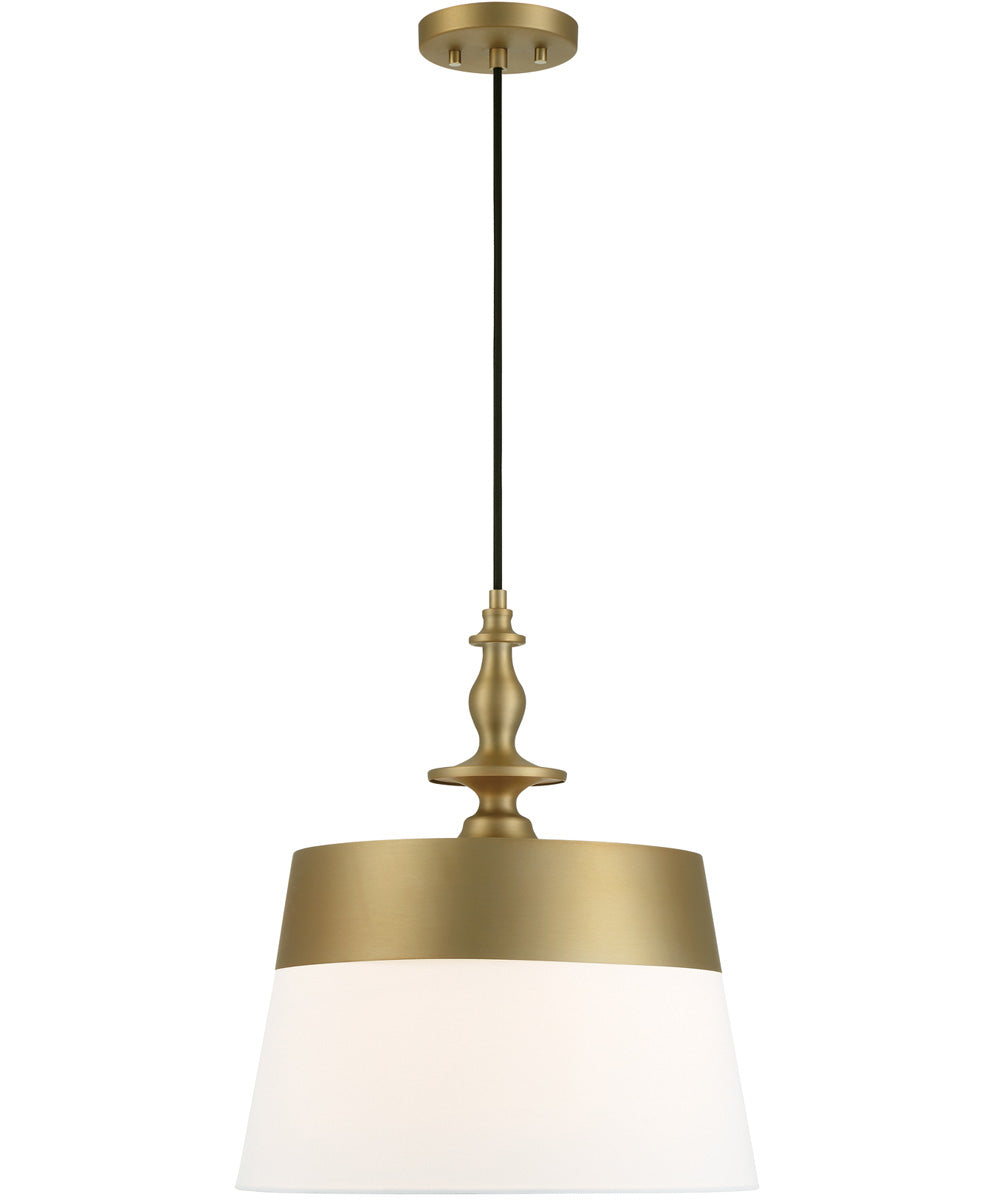 Ava  1 Light Pendant Brushed Gold