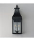 Bramwell VX 3-Light Outdoor Wall Sconce Black Patina