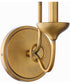 Livingston Wall Mount Light Fixture Brushed Brass