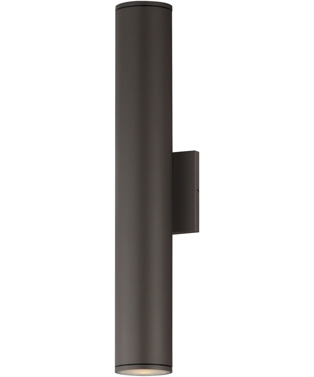 Caldera 20 inch Outdoor Wall Sconce Architectural Bronze