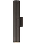 Caldera 20 inch Outdoor Wall Sconce Architectural Bronze
