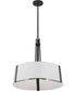Flynn 3-Light Pendant Black