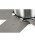 Bexar 54 in. 6-Blade Ceiling Fan with Integrated LED Light Brushed Nickel