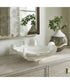 Coral Mirage White Outdoor Bowl