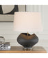 Nocturne Aged Black Table Lamp