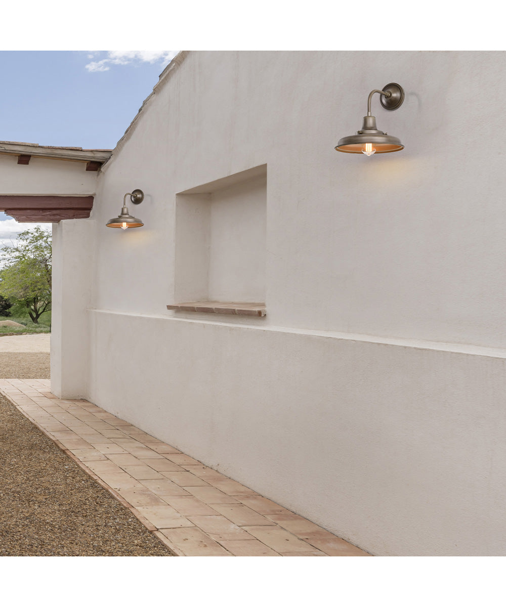 Morris 1-Light Outdoor Burnished Bronze