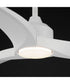 Drifter 52 inch Outdoor Fan w LED Matte White