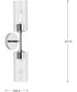 Cofield 2-Light Wall Bracket Polished Chrome