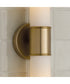 Parson 2-Light Sconce Matte Brass