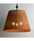 Baja 24 inch Single Pendant Dark Bronze
