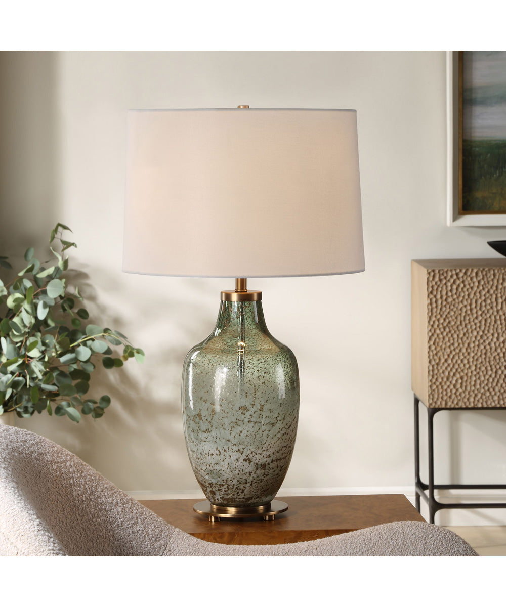 Chianti Olive Glass Table Lamp