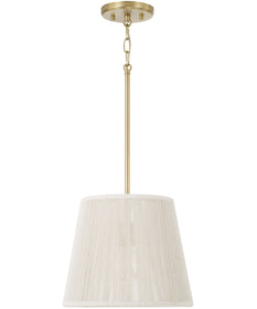 Tara 1-Light Pendant Matte Brass