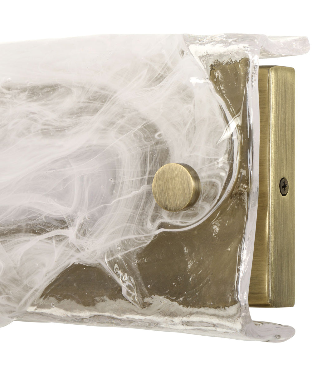Taffy 1 Light LED Swirl Glass Sconce