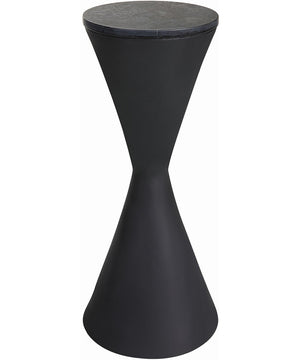 Time's Up Hourglass Shaped Drink Table
