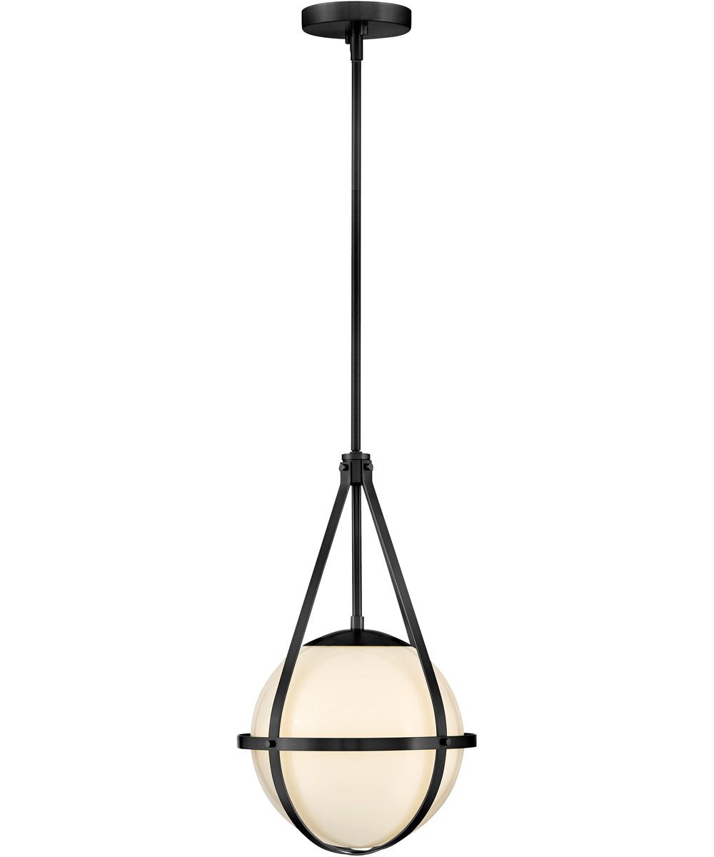 Colby 1-Light Small Pendant in Black