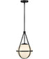 Colby 1-Light Small Pendant in Black