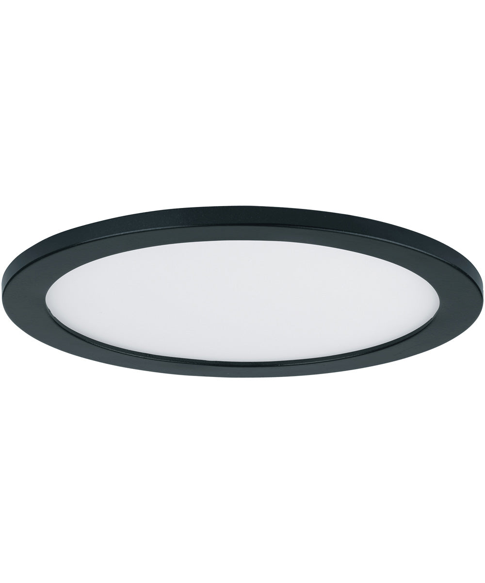 Wafer 7 inch RD LED Surface Mount 3000K 0-10V Dim Black