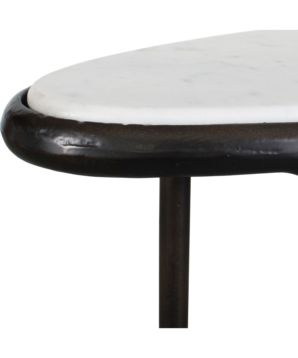 Ata Dark Bronze Accent Table