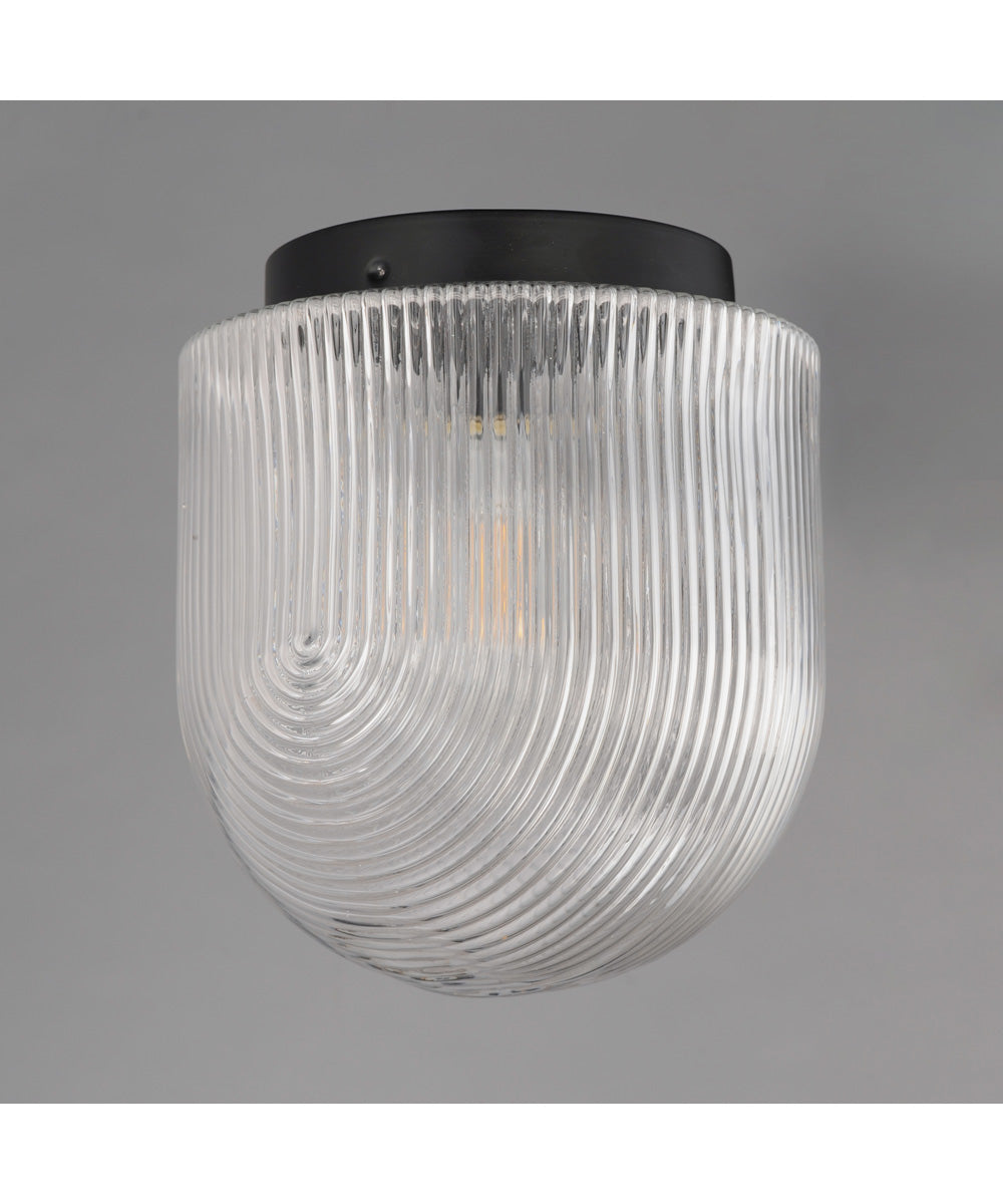 Dune 9 inch Flush Mount Black