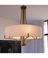 Imperial 4-light Pendant Brushed Brass