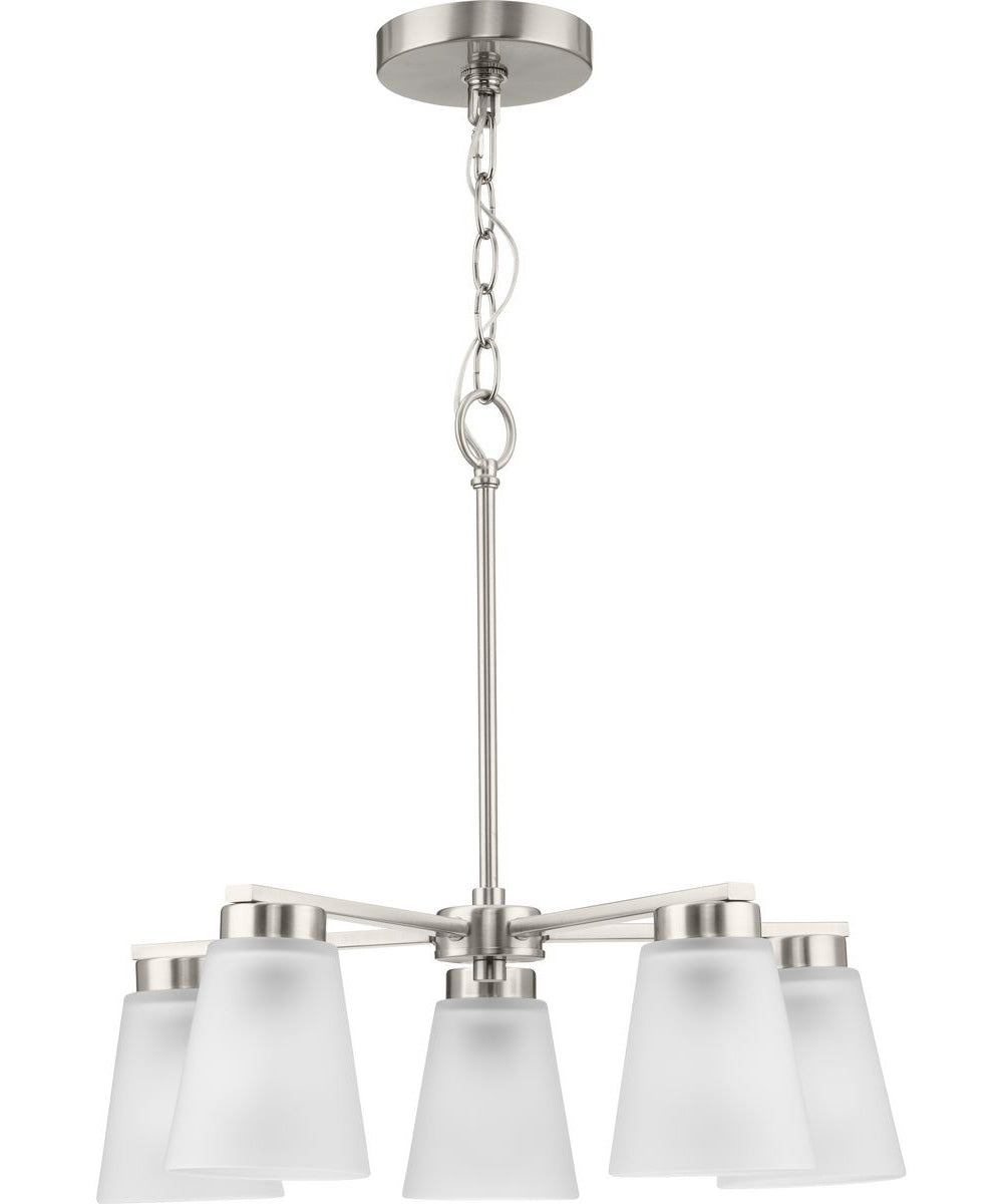 Tanner 5-Light Chandelier Brushed Nickel