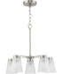 Tanner 5-Light Chandelier Brushed Nickel