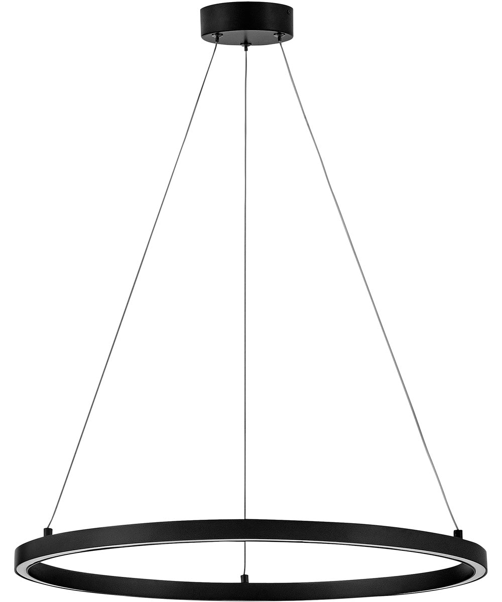 Kenna LED-Light Medium Single Tier in Black
