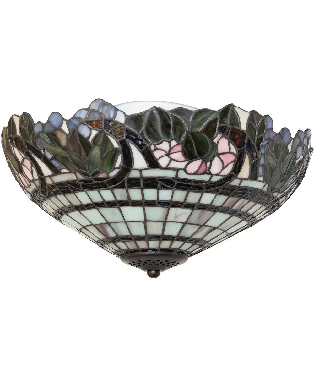 15" Wide Handel Grapevine Flushmount