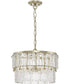 Chevall 3-Light Organic Pendant Gilded Silver