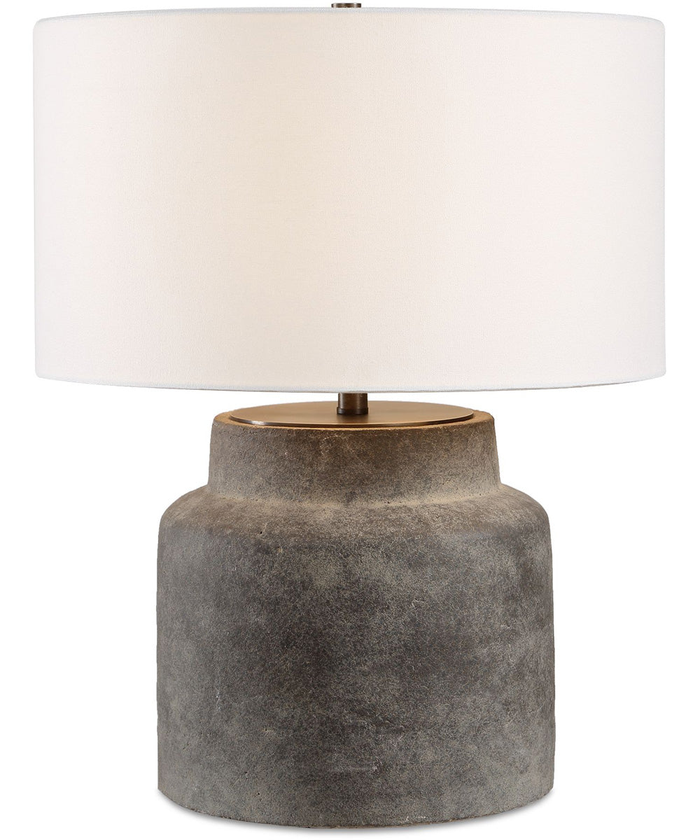 Benedet Gray Wash Table Lamp