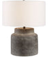 Benedet Gray Wash Table Lamp