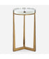 Midas Antique Gold Accent Table