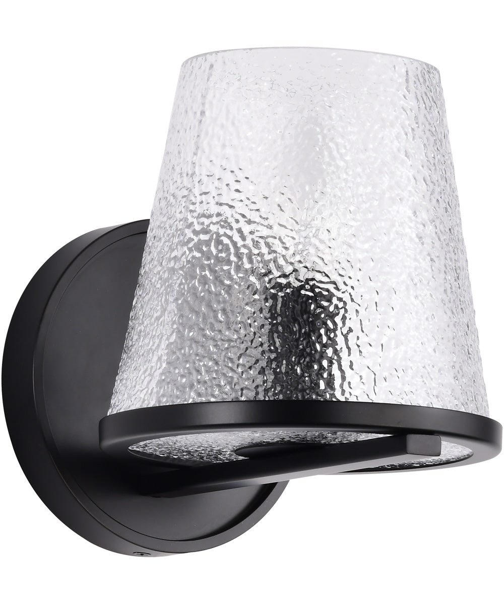 Valentine 1-Light Vanity & Wall Black