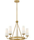 Selma 5-Light Medium Single Tier in Gold