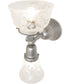 7" Wide Revival Garland Gas & Electric 2 Light Wall Sconce