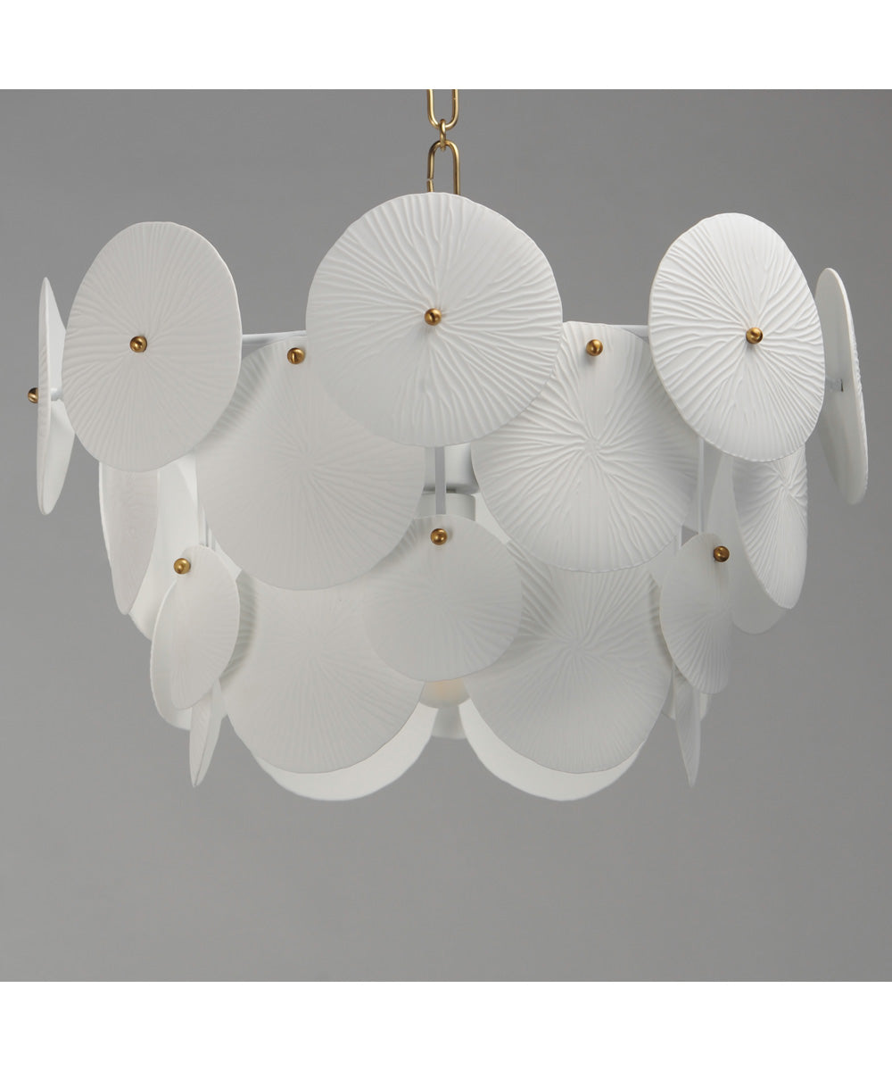 Isla 4-Light Pendant Natural Aged Brass