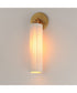Aveline 1-Light Wall Sconce Natural Aged Brass